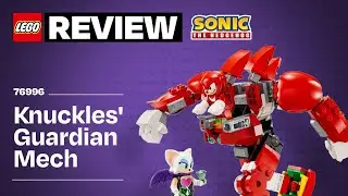 Get meched | LEGO Knuckles' Guardian Mech 76996 REVIEW