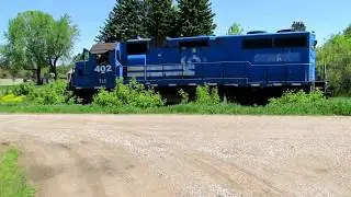 ELS 402 DEADHEADS NORTH AFTER SPECIAL DELIVERY | Jason Asselin
