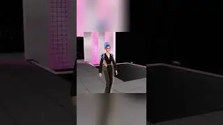 Deep Throat's Rudemption runway 💙 Watch Sims Drag Race of Goth vs. The Metaverse, out now! 🏁