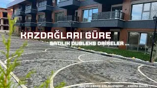 KAZDAĞLARININ ETEKLERİNDE GÜRE BÖLGGESİNDE SATILIK SIFIR DUBLEKS DAİRELER E-1788