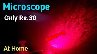 We Made a Microscope at Just 30 Rupees Only at Home || DIY Microscope