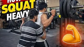 Heavy Squats with Spotter 😱 | Full Power Leg Day