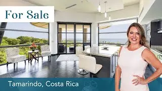 Touring this Ocean View Luxury Penthouse in the Heart of Tamarindo Costa Rica