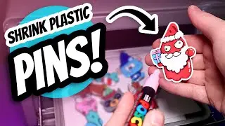 Shrink Plastic Pin Monstrosities: DIY Custom Pins