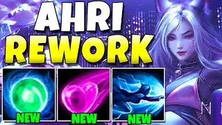 Новое обновление Ahri Rework