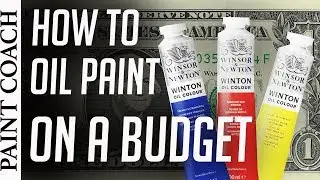 Oil Painting For Beginners | Painting on a budget