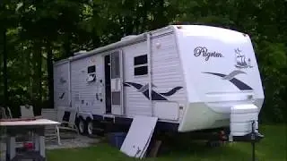 RV Roof Leak Repair from Inside
