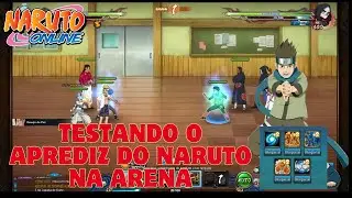 DESPERTANDO KONOHAMARU (SHIPPUDEN) E TESTANDO NA ARENA! NARUTO ONLINE