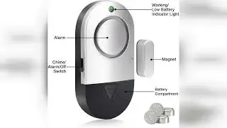 Review: 120DB Pool Door & Window Alarm for Kids Safety