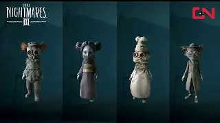 Little Nightmares 3 Characters Costumes Showcase