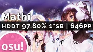 Mathi | MOMOIRO CLOVER Z - SANTA SAN [Akitoshi's Extra] HDDT 97.80% 712/717x 1xSB 646pp - osu!