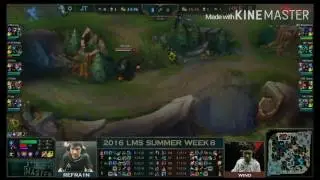League of legends Stream JT vs  HKE