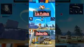 1 vs 4 clutch #freefire #headshot #op clutch