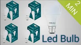 Bajaj Ivora Hb Led Lamp 9W Cdl Cool Daylight B22D | (Pack Of 4)|1 Yr Warranty | Peculiar Reviews