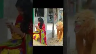 FAKE LION SCARY PRANK! | SAGOR BHUYAN