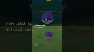 pok&eacute;mon go faster catch speed comparison
