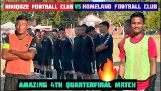 Nikiqhe fc 🆚 Homeland fc || Amazing 4th Quarterfinal match || Aghunaqa Area Sports Association 
