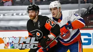 New York Islanders vs. Philadelphia Flyers | EXTENDED HIGHLIGHTS | 4/18/21 | NBC Sports
