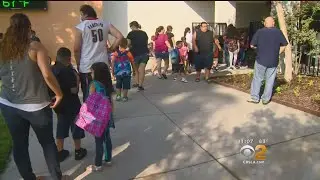 Students Happy To Be Back At School Renovated After Murder-Suicide