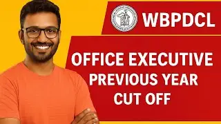 🤩WBSEDCL OFFICE EXECUTIVE PREVIOUS YEAR CUTOFF 🤩 I OFFICE EXECUTIVE PREVIOUS YEAR CUTOFF I WBPDCL 
