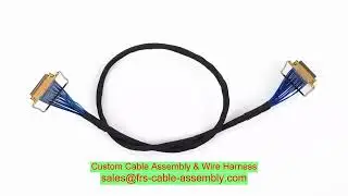 ZLTC D38999 Series Fiber Optic Connectors 11# 6Cores reverse plug cable Assembly