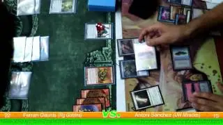 LCL2012 agosto   R06 G3   Ferran Daunis Rg Goblins vs Antoni S&aacute;nchez UW Miracles