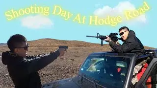 Shooting Day at Hodge Road in Barstow, California 🇺🇸