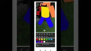 Я решил сделать скин  [Джон ДОУ ] из роблокса в майнкрафт🤣😂😱
