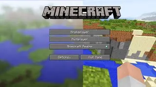Beating Minecraft on the Title Screen Seed after 10 Years...