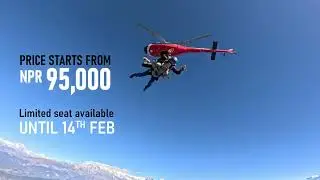 Experience the ultimate thrill of freefall with Simrik Skydiving in Pokhara!