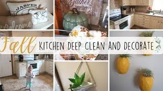 Fall Kitchen Deep Clean With Me | Decorate With Me | Aeive Plant Holders Review