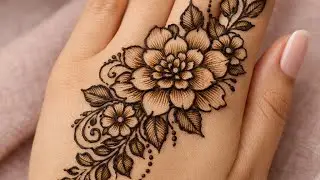 How to draw different three flowers in Heena by- 2026
