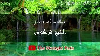 مسألة سب الله عر وجل - الشيخ فركوس