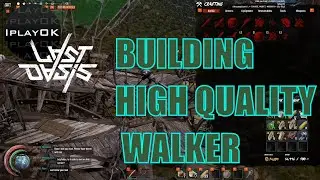 Building High Quality Toboggan Walker For Farming Xp - Last Oasis