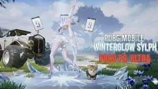 PUBG Mobile ❄️ Winterglow Sylph Gameplay | POCO F8 Ultra 🔥
