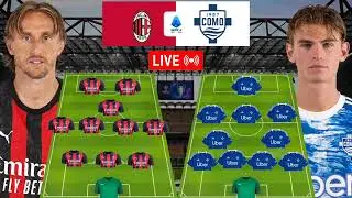 AC MILAN vs COMO HEAD TO HEAD PREDICTED LINEUPS 🔥 ITALY SERIE A 2025/2026 MATCHDAY 25