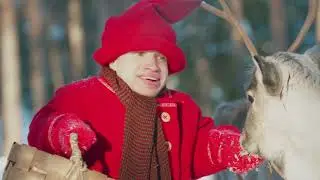 Santa's funny Kilvo Elf: Christmas jokes for kids 😍🦌 Santa Claus reindeer Lapland Finland