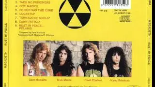 Megadeth-Tornado of Souls-C# tuning sped up 10%