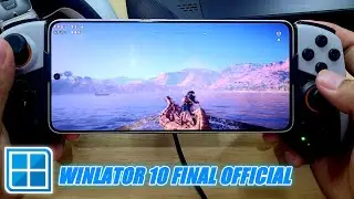 Winlator 10 Final - Assassins Creed Origins Android Gameplay Lower Set