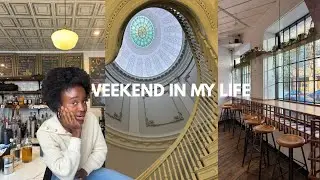 baltimore vlog | slow days in december, restarting my natural hair journey, 2025 ins & outs