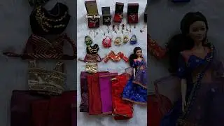 Barbie doll latest sarees collection