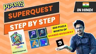 Pixels Game︱🛡️GUILDS︱ 300 Reputation Points︱YGG SUPERQUESTS  - pixels gameplay - In हिंदी