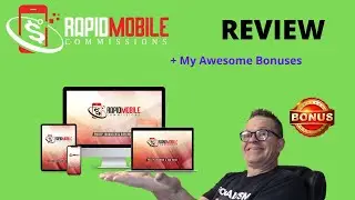 Rapid Mobile Commission Review ⚠️Watch⚠️ before you Purchase  ➕  get my AWESOME BONUSES