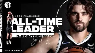 Joe Harris Breaks the Brooklyn Nets Three-Point Record