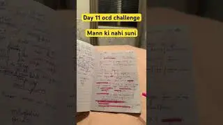 Day 11 ocd challenge let the thoughts flow without resistance #premanandjipravachan #ocd #ytshorts