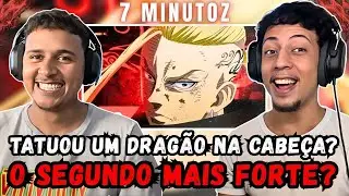 (TOP 2 DO ANIME?) REACT Rap do Draken (Tokyo Revengers) - CUIDADO COM O DRAG&Atilde;O | NERD HITS