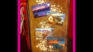 Easy Junk Journal made from a Calender
