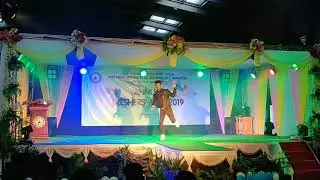NIT Manipur 2k19 Fresher's|Akhil|South Indian dance performance|