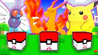 RANDOMIZAMOS los INICIALES a  POK&Eacute;MON GIGAMAX en MINECRAFT PIXELMON!