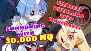 #DisgaeaRPG - WHAT CAN I GET WITH 30.000 NETHER QUARTZ? MARCH 2022 FIERCEST FEST SUMMONING!